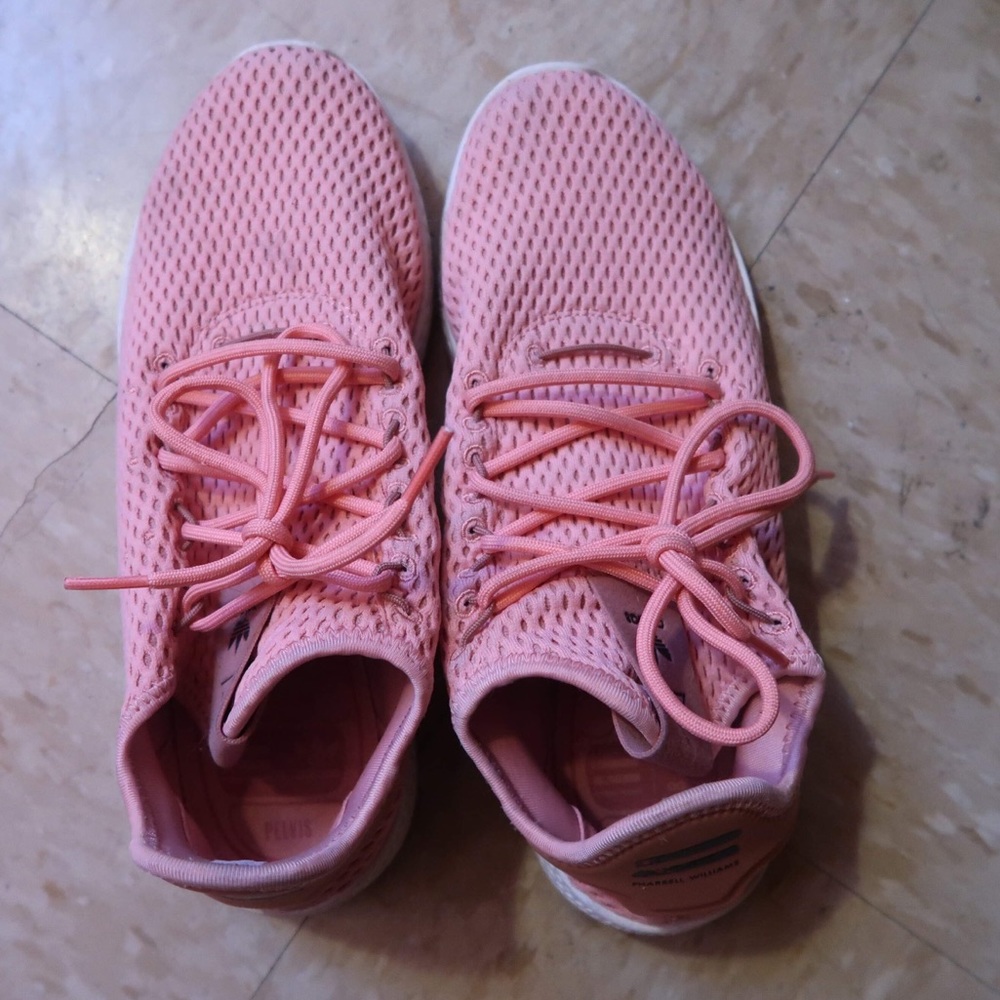 Pharrelll W. Pink Adidas Tennis Shoes (Sneakers)
